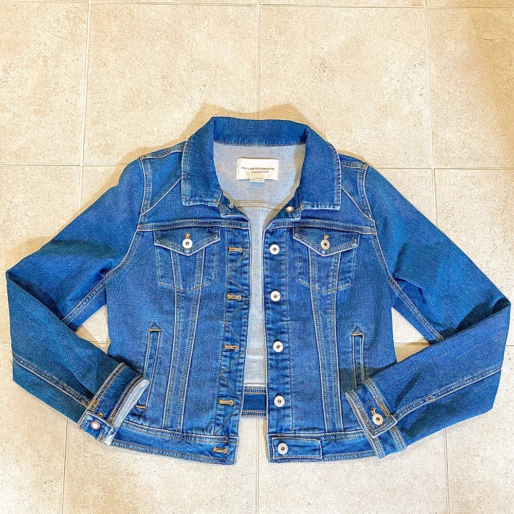 Anthropologie jean jacket